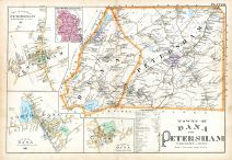 Dana and Petersham Towns, Worcester County 1898